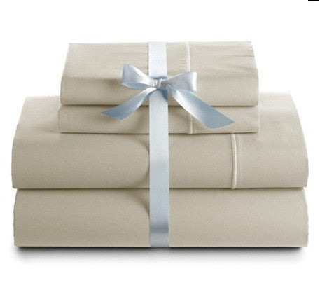 At Home "Basic Essentials" 425 Thread Count Sateen Standard Pillowcases Pebble